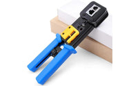 Network Cable Crimping Tool Reliable Modular Kit for Amateur Technicians