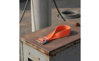 Adjustable Climbing Foot Strap with Metal Buckle Secure Strap Material Foot Loop Abrasion-Resistant Replacement Strap Portable for Climbers