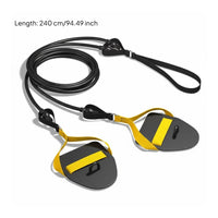 Swimming Resistance Bands Portable Swimming Resistance Cord Swim Stroke Training Band for Home, Gym
