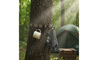 Multi-Functional Outdoor Utility Hook Strap Long-Lasting Polyester Tree Trunk Gear Strap Easy Installation Campsite Organizer Lanyard Heavy Duty for Campers, Hunters, Hikers, Camping, Fishing, Picnic