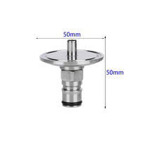 1.5“快装盲板进出气阀 BALL LOCK POST 精酿啤酒百事桶糖浆桶