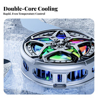 Quiet Operation Semiconductor Phone Cooler Lightweight Design Attractive Phone Cooler for Content Creators, Clip Capture Ing