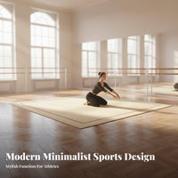 Rhythmic Gymnastics Carpet Portable Roll out Gymnastics Mat Lightweight Cheerleading Floor Mat for Gymnasts, Athletes, Dance Studio, Gymnasium, School