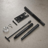 Versatile Universal Joint Bearing Puller Manual Automotive Puller Tool Kit Black Matte Sturdy for Mechanics
