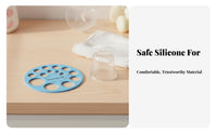 Breast Pump Flange Sizer Easy to Clean Areola Measuring Ruler Silic Single Areola Sizer Soft & Flexible Nursing Accessory