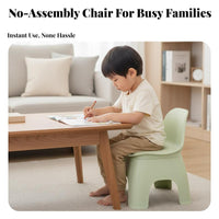 Thickened Design children's supportrest Stool Easy to easy-clean portable Task Seat Multi-Functional Low Chair Lightweight for young children, Students, Living Room, Kindergarten, Playroom, Bedroom