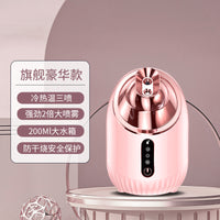 冷热双喷蒸脸仪纳米补水喷雾器面脸部家用蒸汽机美容院专用蒸脸器 A