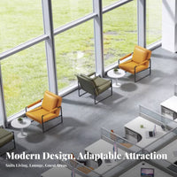 Nordic aesthetic Single-Seater Sofa Luxury stylistic Upholstered Armchair Italian influenced by Lounge Chair Minimalist Design for Residents, Interior Designers, Living Room, Reception Area, Bedroom, Office