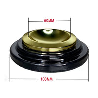 3 Pieces Grand Piano Foot Pad Safeguarding Caster Cup Anti-Vibration