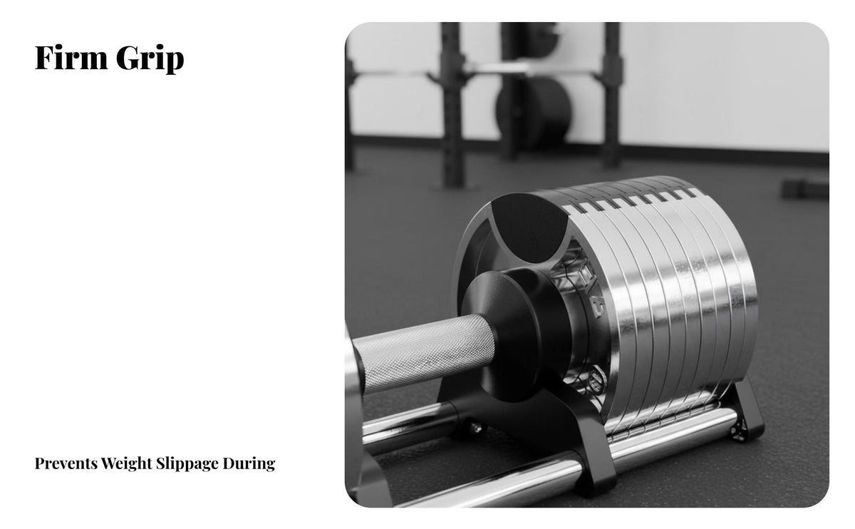 Adjustable Dumbbell Reliable Fastening System Adjustable Dumbbells Versatile Instant Adjust Dumbbell Set for Women, Beginners