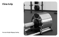 Adjustable Dumbbell Reliable Fastening System Adjustable Dumbbells Versatile Instant Adjust Dumbbell Set for Women, Beginners