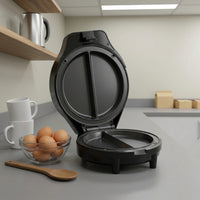 Compact Clamshell Omelette Maker Indicator Lights Electric Omelette Maker Hinged Lid Frittata Pan 1000 W