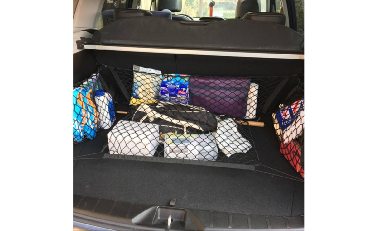 Keeps Items Secure Car Trunk Cargo Net Easy Installation Automotive Accessory