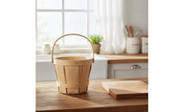 Garlic Ginger Storage Basket Sturdy and Rustic Storage Basket Wall-Mountable for Pantry, Desktop