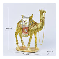 Camel Figurine Decorative Camel Statue Elegant for Shelf, Cabinet