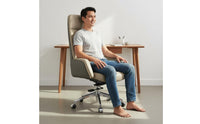 Reclining Function Ergonomic Leather Office Chair High Back Executive Chair for Conference Room