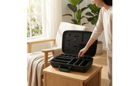 Hairstyling Tool Case Hard-Sided Tool Storage Bag with Dividers Multi-Compartment with Dividers for Barbers