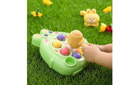 Whack-Atarget Game Interactive Whack-Atarget Game with Hammers Pounding Toy with Hammer Sound Pounding Toy Compact for Children