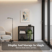 unobstructed Display configurable Cube Shelving Freestanding shelving unit DIY Configuration Organizer unit adaptable for Book Lovers, homeowners, Kids' Room, Playroom, Home Office, Bedroom
