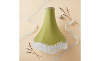 Tassel Lampshade Vintage Style Textile Lampshade Edge Table Lamp Shade for Hotel Owners