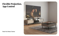 Electric TV Cabinet Sturdy Construction Display Device Cabinet 30kg Load Capacity Retractable Display Device Stand for Home Theater Enthusiasts