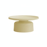 Modern Design Martini Side Table Minimalist Design Round Pedestal Table Small Footprint Home Furniture Versatile for Apartment Dwellers, Homeowners, Students, Living Room, Bedroom, Next to Sofa, Reading Nook