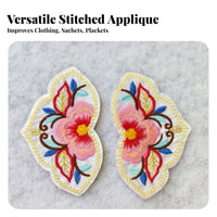 DIY Decoration Iron-on Embroidered Applique Long-Lasting Iron-on Applique for Hobbyists, Fashion Enthusiasts, Crafting, Costume Making