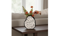 High-End Look Metal Decorative Vase Minimalist Modern Abstract Vase