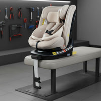 Convertible Car Seat Heated and Ventilated Versatile Car Seat Steel Frame for Infants, Young Children