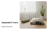 Multi-Functional Pilates Spine or Detachable Spine Stretcher Ergonomic Back Arch Support for Office Workers, Home, Gym, Physical Rehabilitation Center