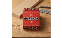Carpentry Jig Compact Angled Jig Red Angle Drill Guiding