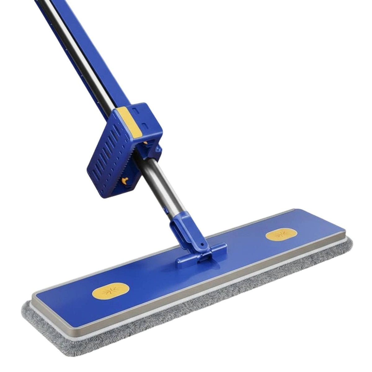 Hands Flat Mop Lightweight Self-Wringing Floor Mop Upright Storage for Hardwood Floors, Washroom