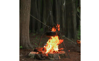Campfire Tripod Portable Camping Pot Stand Stainless Steel Campfire Cooking Stand for Picnic