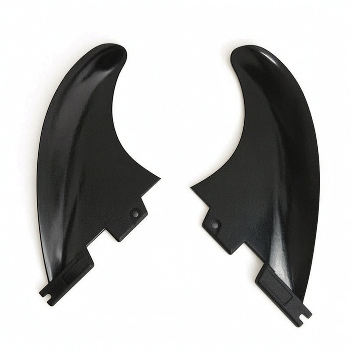 3 Pieces Streamlined Thruster Fin Set Balanced Surfboard Tail Fin Maneuverable Fins Responsive for Surfers