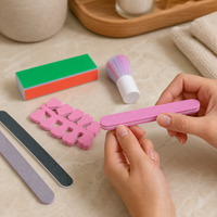 Nail File and Buffer Kit for Manicure and Pedicure, Dead Skin Remover, Nail Art Tools for Beginners and Professionals