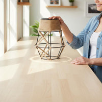 Rope Lampshade Retro Design Rope Lampshade Hand-Woven for Clothing Shop