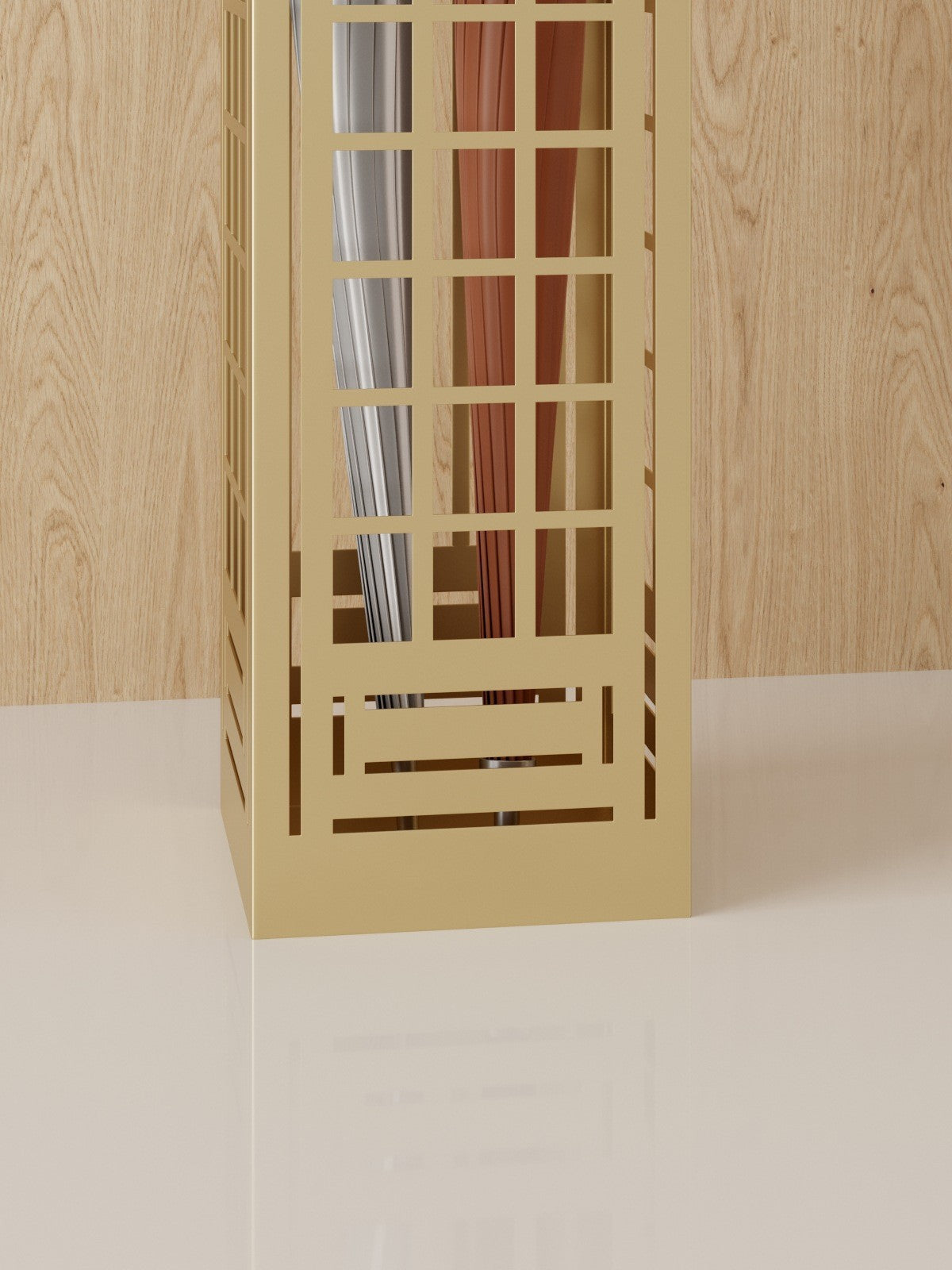 Iron Art Umbrella Stand for Home or Hotel Lobby