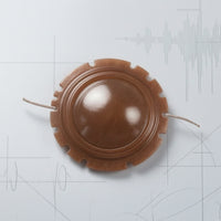 High-Frequency Diaphragm with Lead Wires Resin Acoustic Component Diaphragm Clear Dome Driver Crisp for Technicians