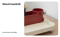 Flame-Shaped Statue with Dish Multi-Functional Entryway Organizer Space-Saving