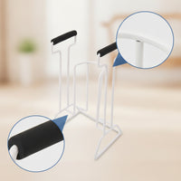 Compact Sock Aid Padded Sock Helper with Handles Comfortable Grip Socks Put on Assist Device Long-Lasting for Home Care
