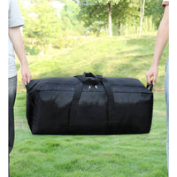 Outdoor Equipment Bag Heavy-Duty Camping Bag with Handles Reinforced Carryall for Campers, Journeyers, Car Trunk