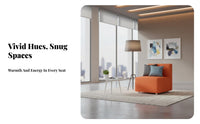 Modern Aesthetic Reconfigurable Modular Seating System Customizable Layout Configurable Block Seating Space-Saving Commercial Furniture High-Density Foam for Interior Designers, Families, Reception Area, Early Learning Centers, Lounging, Social Gatherings