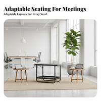 Modern design Sofa, Armchair and Coffee Table Combo Minimalist Design Reception Set Professional Appearance Lounge Seating Ergonomic Comfort for Corporate Buyers, Business Owners, Interior Designers, Waiting Room, Meeting Space, Hotel Lobby
