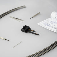 Electric Power Feed Box Easy Install Track Power Box Beginner Friendly HO Scale Track Connector No Soldering Required