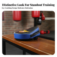 Breathable Design Boxing Focus Pad Shock Absorbing Sanda Training Pad Thickened Padding for Coaches, Trainers, Gym