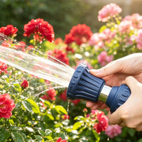 Brass Garden Hose Nozzle Handheld High-Pressure Spray Nozzle Heavy-Duty spray tool for Car Washing