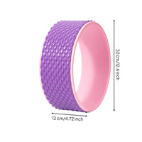 Supportive Mind-Body Practice Wheel Long-Lasting Mind-Body Practice Back Wheel Comfortable Back Roller Cushioned for Home Gym