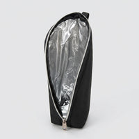 Travel Bag for Essential Travel Accessories, Insulated Bottle Bag with Aluminum Foil Lining for Baby Feeding, Textured Material Thermal Bag