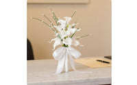Artificial Calla Flower Bouquet Realistic Look Bridal Holding Bouquet Handmade for Newlyweds