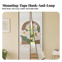 toolunrestricted installation attractive Screen Door Keeps outside Mesh Curtain Automatic Closing Home enhancement Supply Allows clean airflow for Renters, property owners, Parents, Bedroom, Balcony, Kitchen, Garage